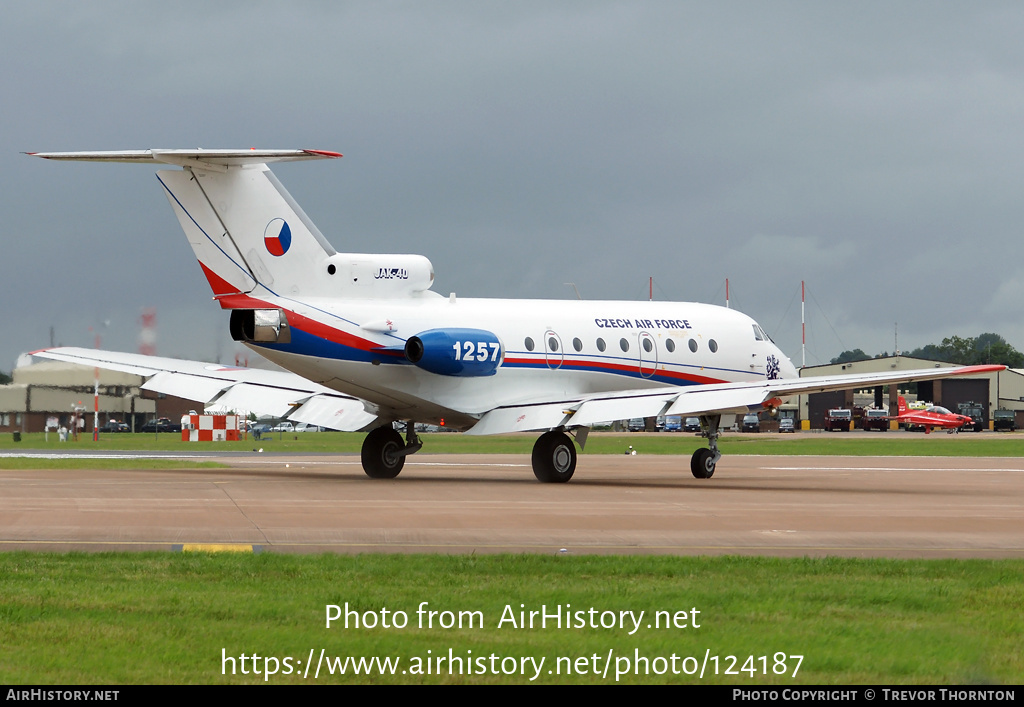 Aircraft Photo of 1257 | Yakovlev Yak-40K | Czechia - Air Force | AirHistory.net #124187