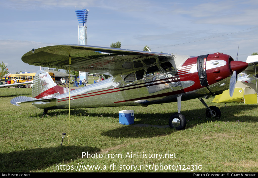 Aircraft Photo of N195WS | Cessna 195B | AirHistory.net #124310