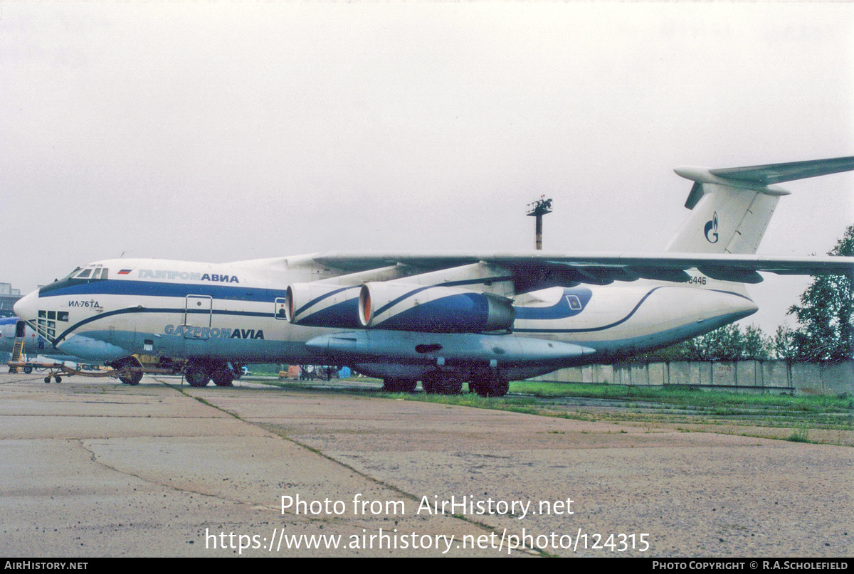 Aircraft Photo of RA-76446 | Ilyushin Il-76TD | Gazpromavia | AirHistory.net #124315