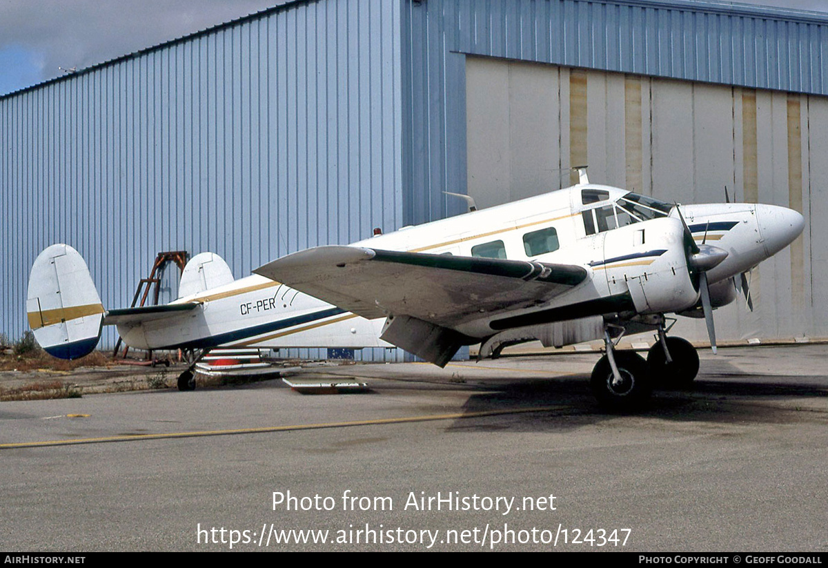 Aircraft Photo of CF-PER | Beech E18S | Air Niagara | AirHistory.net #124347