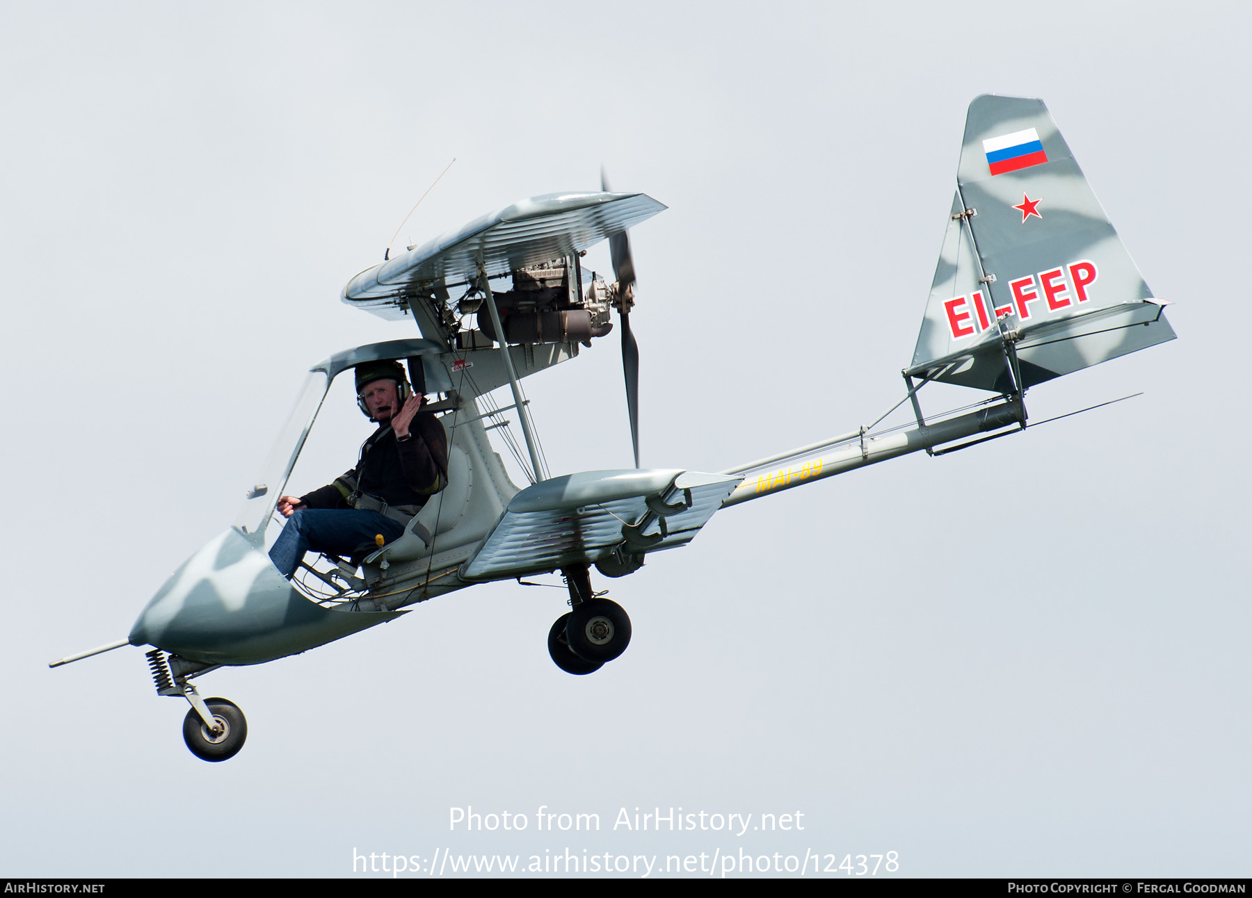 Aircraft Photo of EI-FEP | Aviatika MAI-890 | AirHistory.net #124378