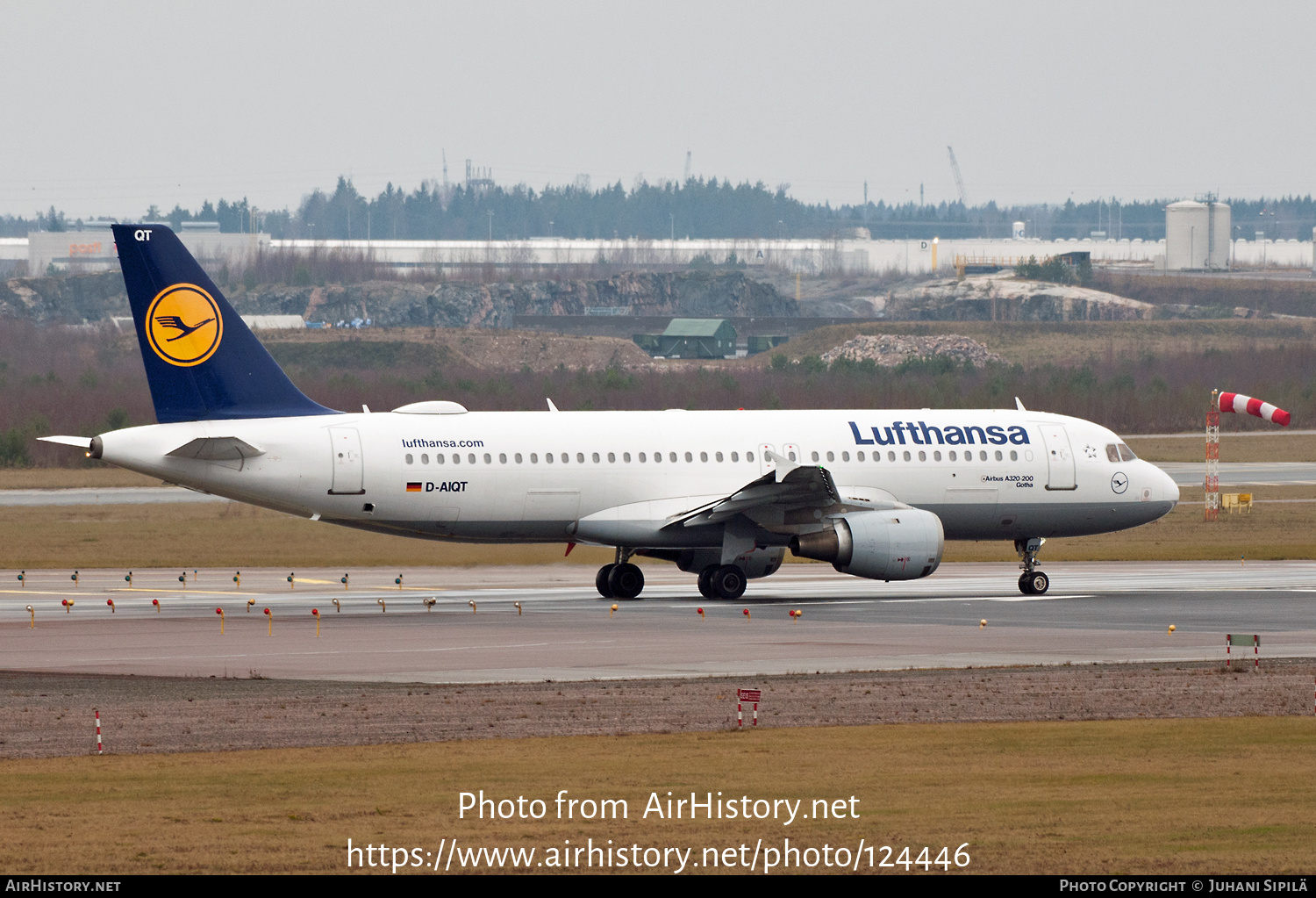 Aircraft Photo of D-AIQT | Airbus A320-211 | Lufthansa | AirHistory.net #124446