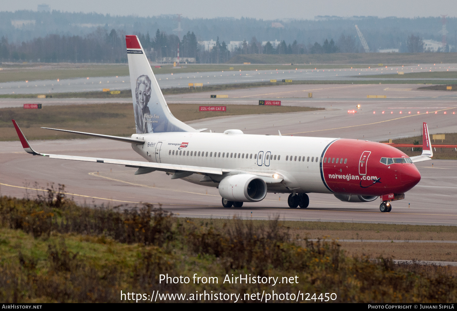 Aircraft Photo of EI-FJY | Boeing 737-8JP | Norwegian | AirHistory.net #124450