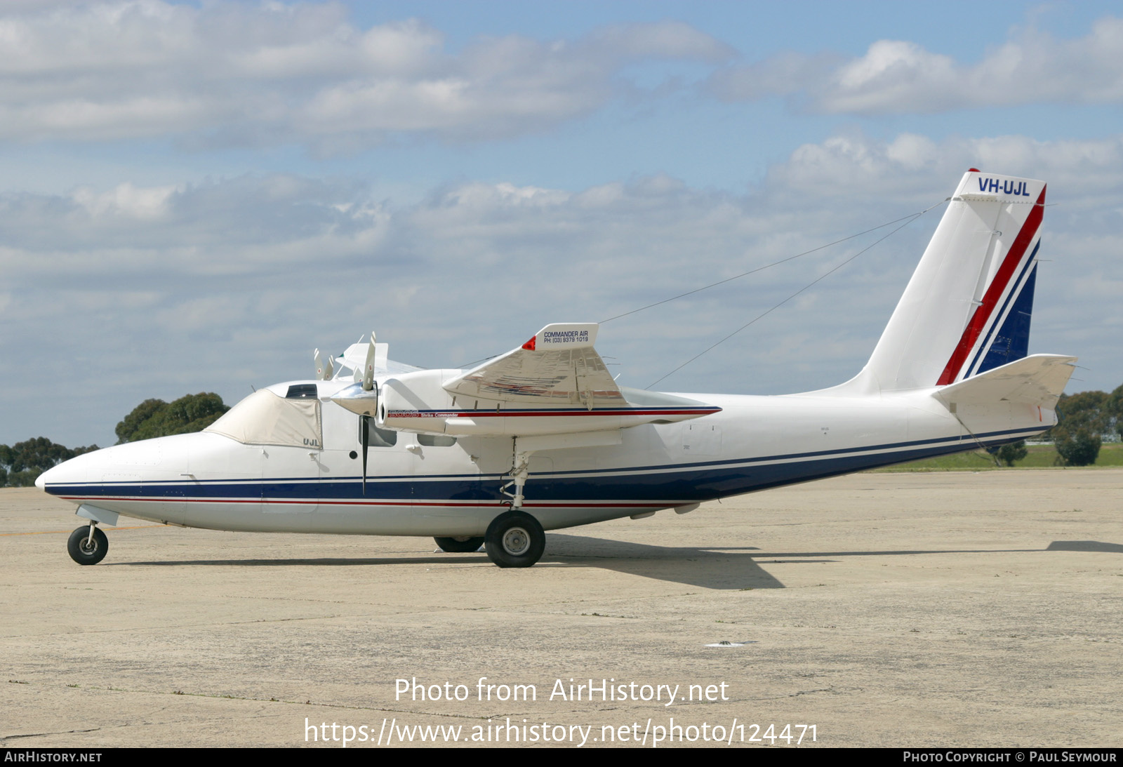 Aircraft Photo of VH-UJL | Aero Commander 500S Shrike Commander | AirHistory.net #124471