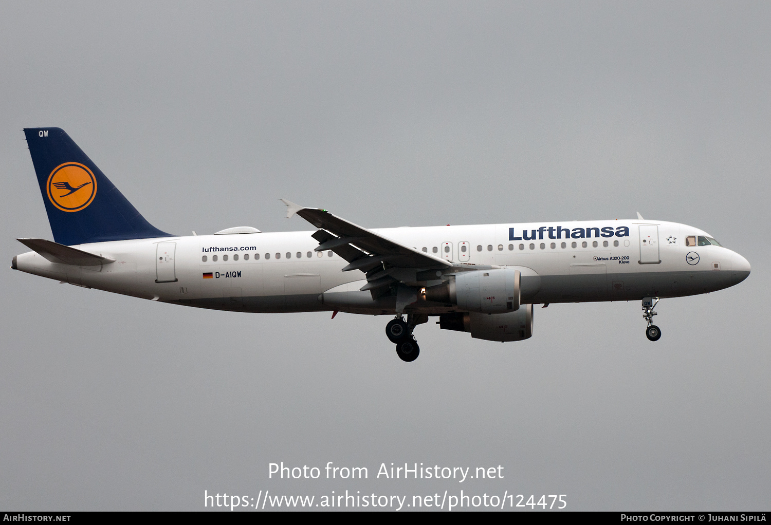 Aircraft Photo of D-AIQW | Airbus A320-211 | Lufthansa | AirHistory.net #124475