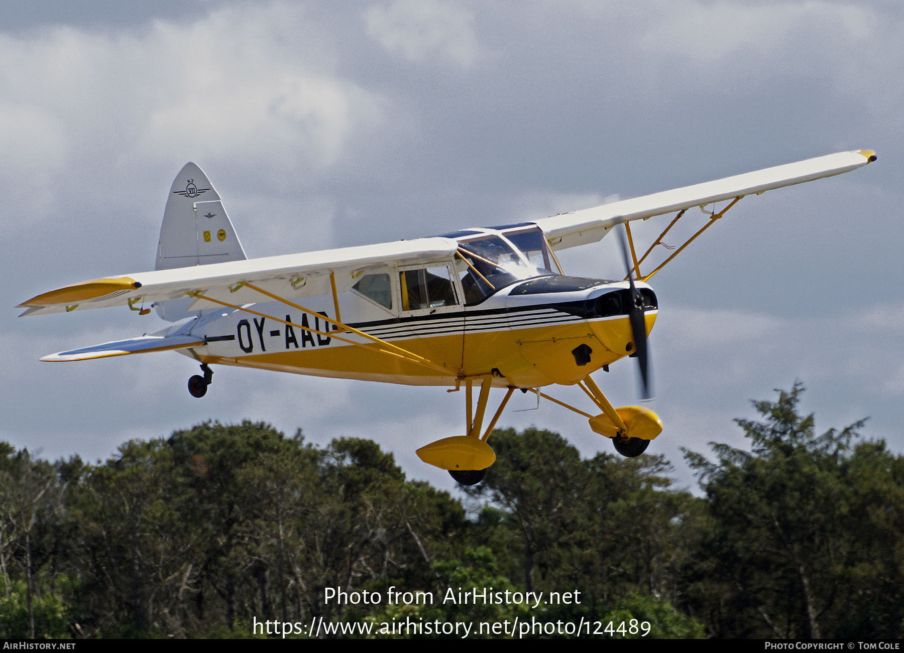 Aircraft Photo of OY-AAD | SAI KZ VII U-4 Laerke | AirHistory.net #124489