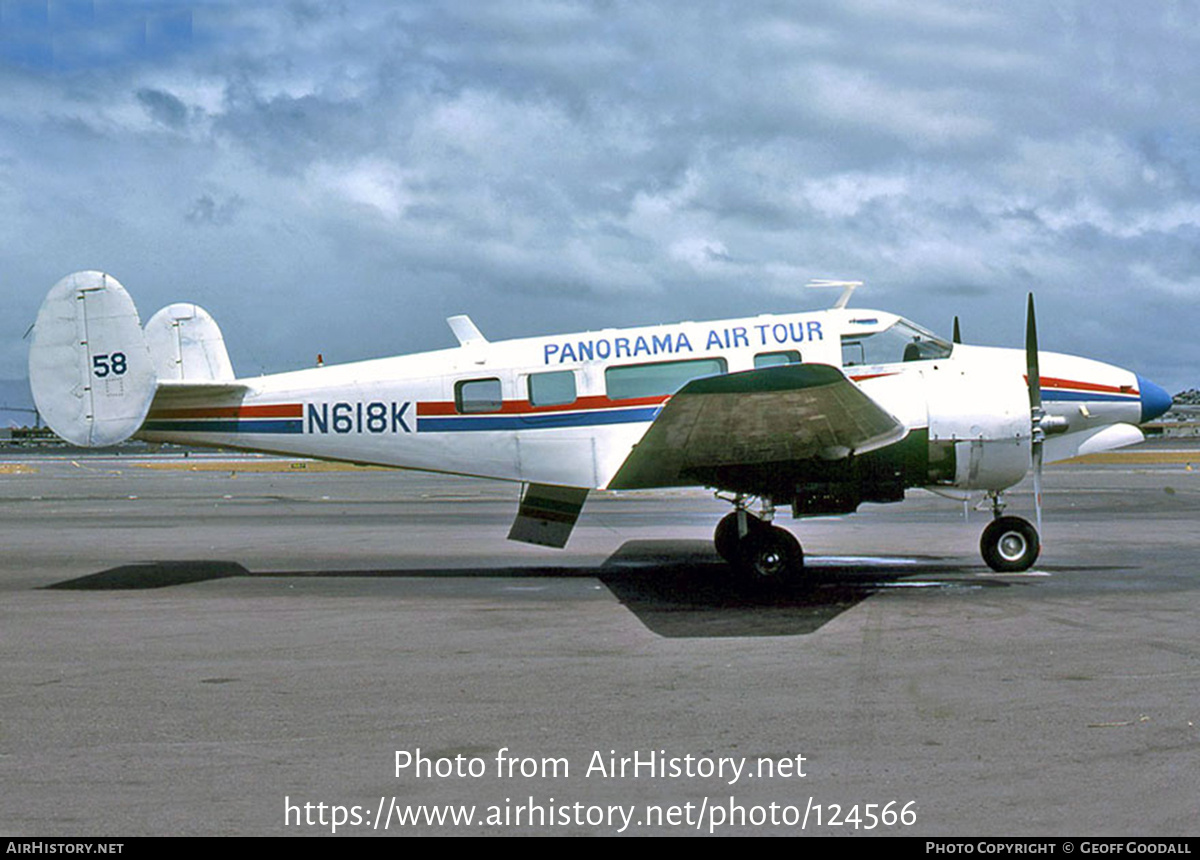 Aircraft Photo of N618K | Beech C-45H Expeditor/Tri-Gear | Panorama Air Tour | AirHistory.net #124566