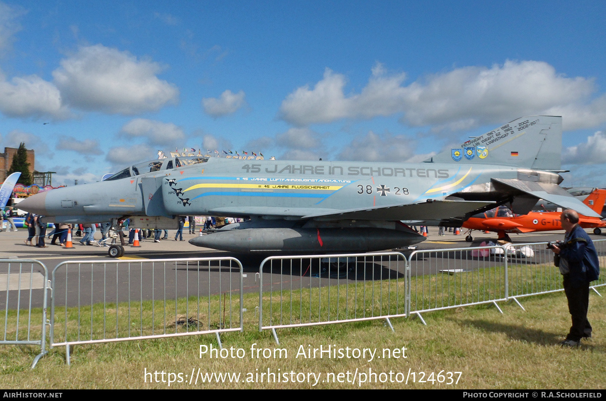 Aircraft Photo of 3828 | McDonnell Douglas F-4F Phantom II | Germany - Air Force | AirHistory.net #124637