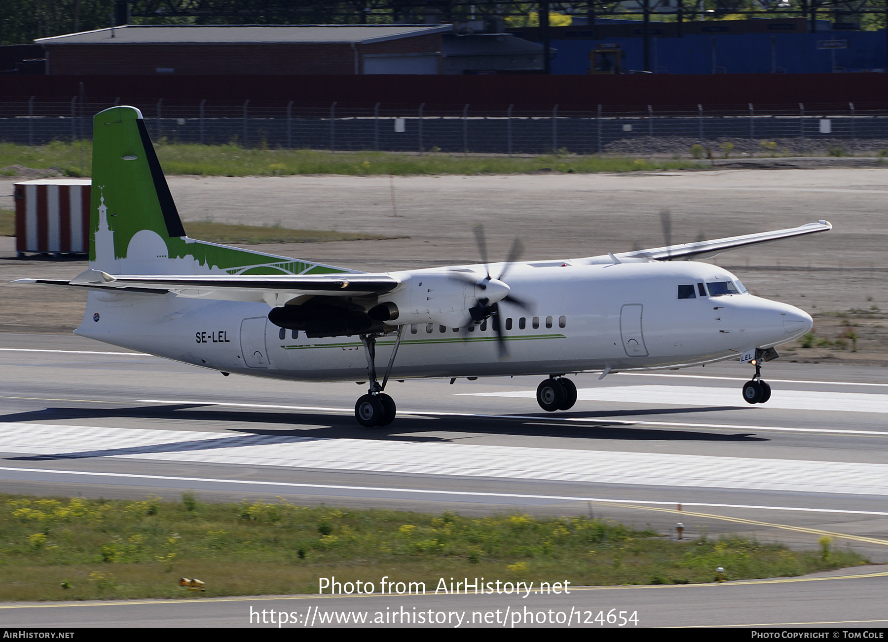 Aircraft Photo of SE-LEL | Fokker 50 | Skyways | AirHistory.net #124654