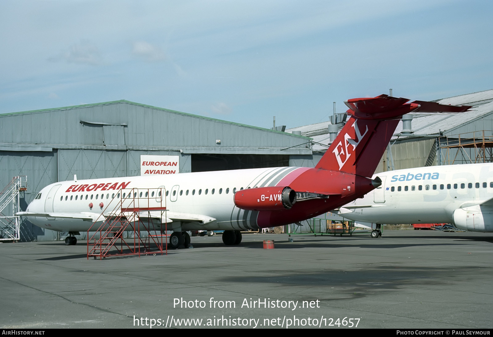 Aircraft Photo of G-AVMY | BAC 111-510ED One-Eleven | European Aircharter - EAL/EAC | AirHistory.net #124657