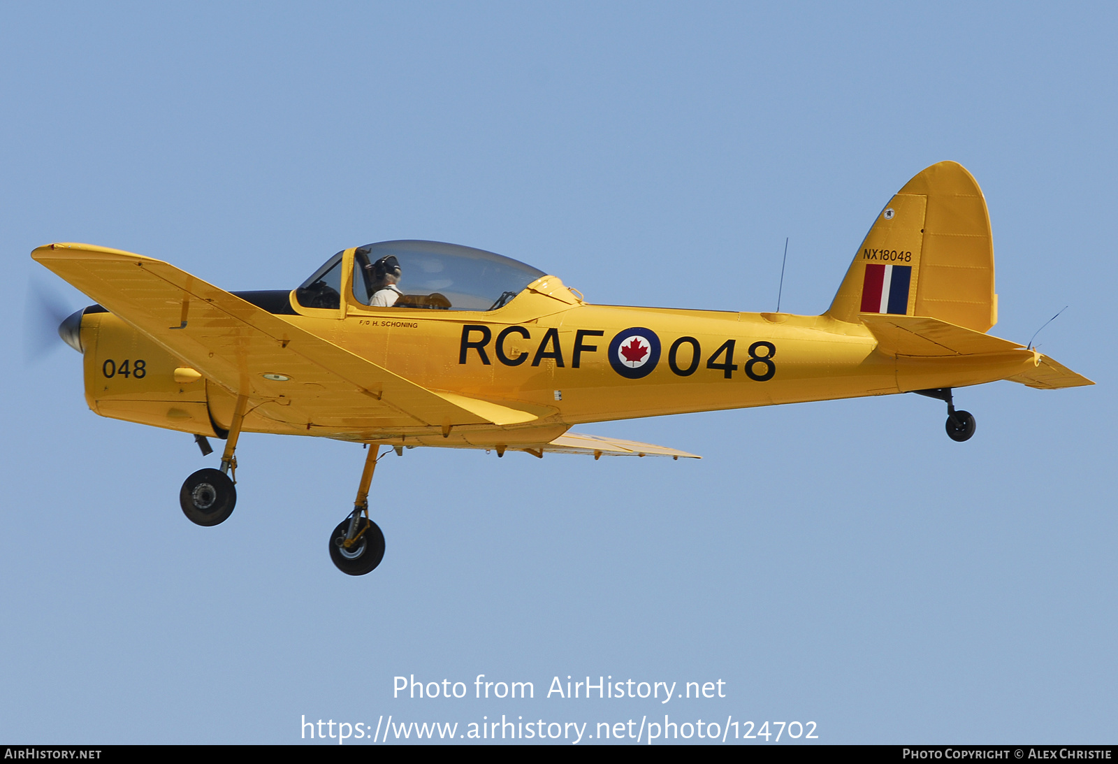 Aircraft Photo of N18048 / NX18048 | De Havilland Canada DHC-1B-2-S5 Chipmunk Mk2 | Canada - Air Force | AirHistory.net #124702