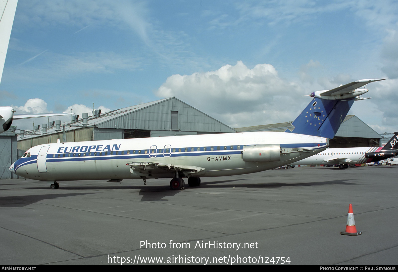 Aircraft Photo of G-AVMX | BAC 111-510ED One-Eleven | European Aircharter - EAL/EAC | AirHistory.net #124754