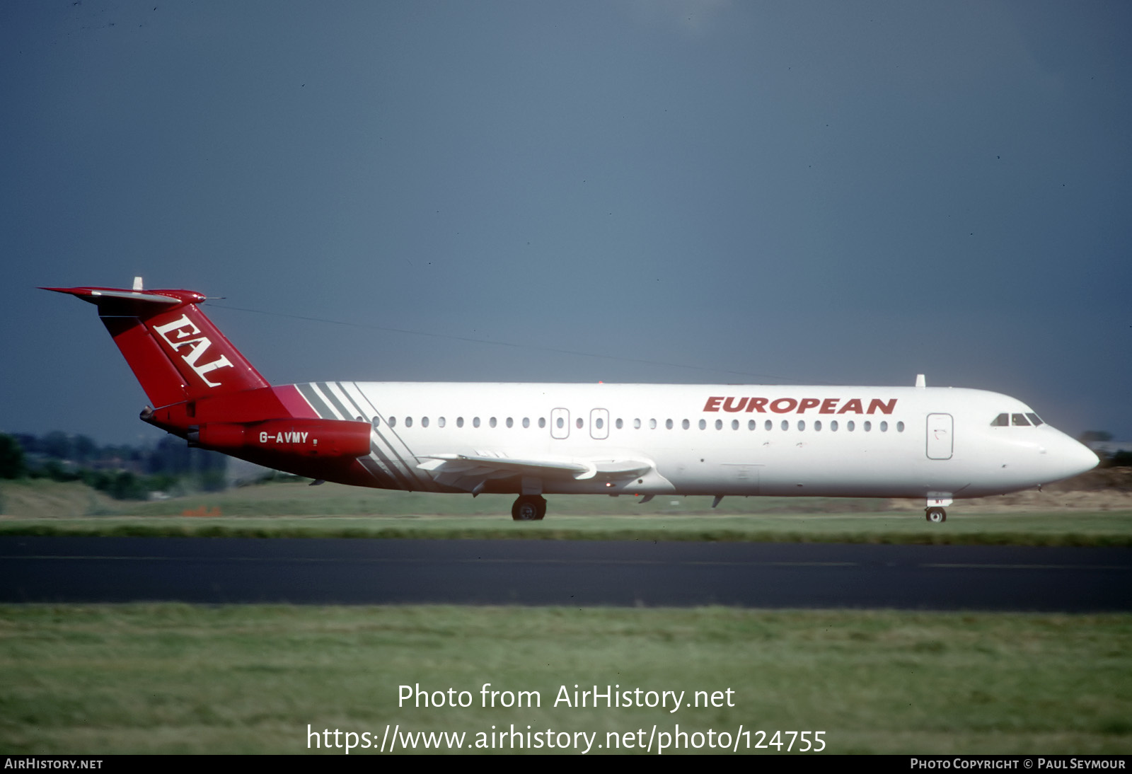 Aircraft Photo of G-AVMY | BAC 111-510ED One-Eleven | European Aircharter - EAL/EAC | AirHistory.net #124755