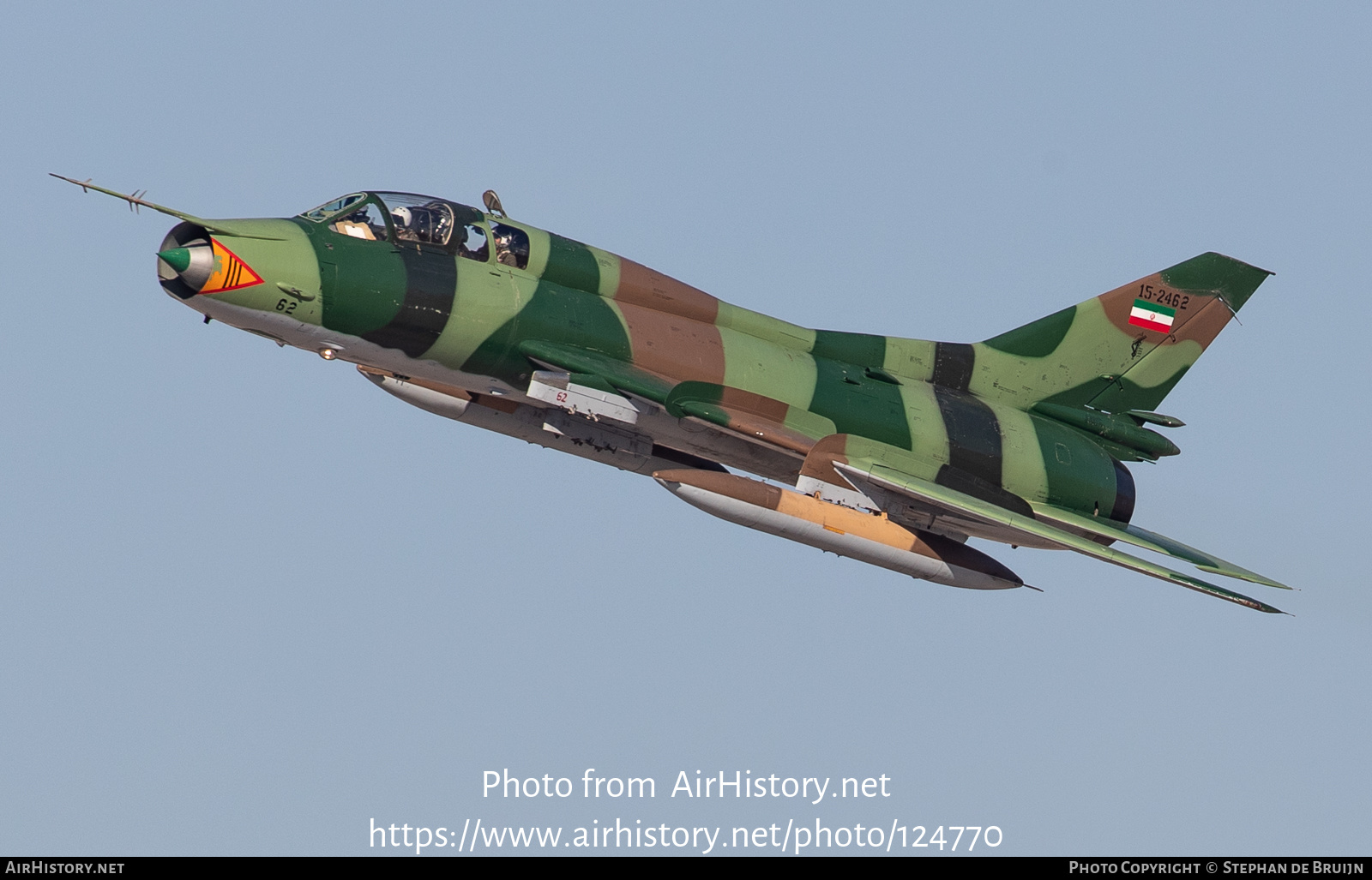 Aircraft Photo of 15-2462 | Sukhoi Su-22UM3K | Iran - Revolutionary Guard Air Force | AirHistory.net #124770