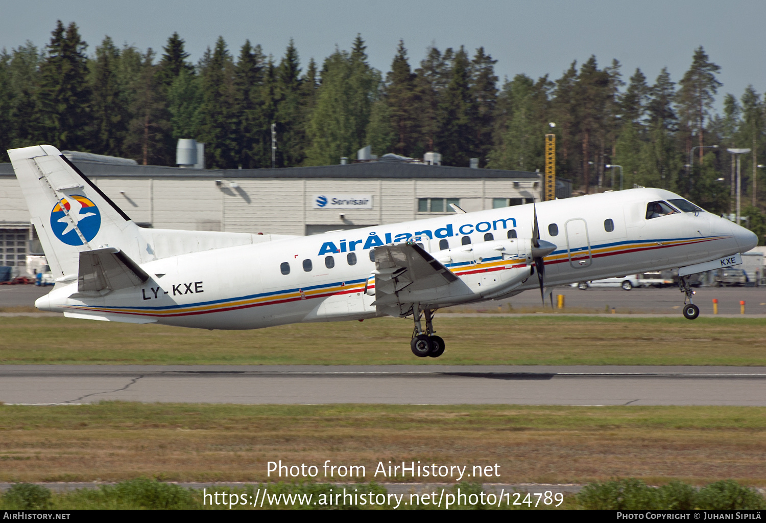 Aircraft Photo of LY-KXE | Saab 340A | Air Åland | AirHistory.net #124789