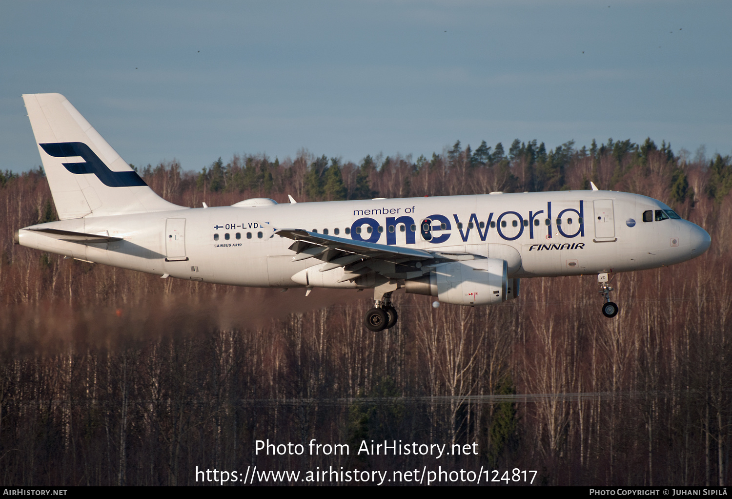 Aircraft Photo of OH-LVD | Airbus A319-112 | Finnair | AirHistory.net #124817