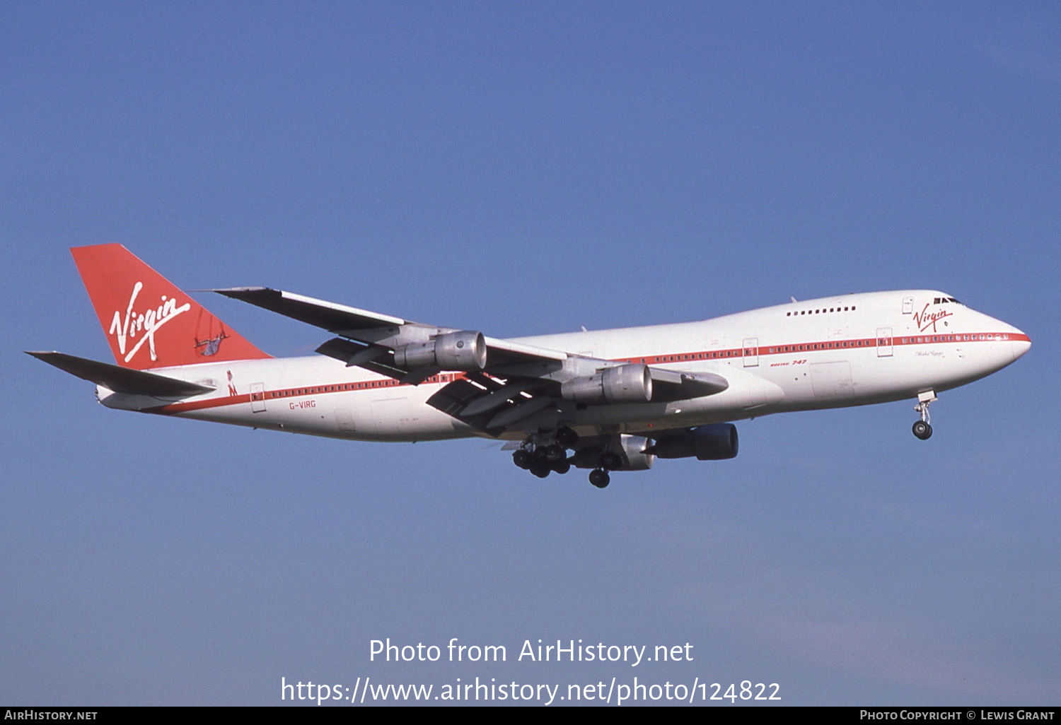 Aircraft Photo of G-VIRG | Boeing 747-287B | Virgin Atlantic Airways | AirHistory.net #124822