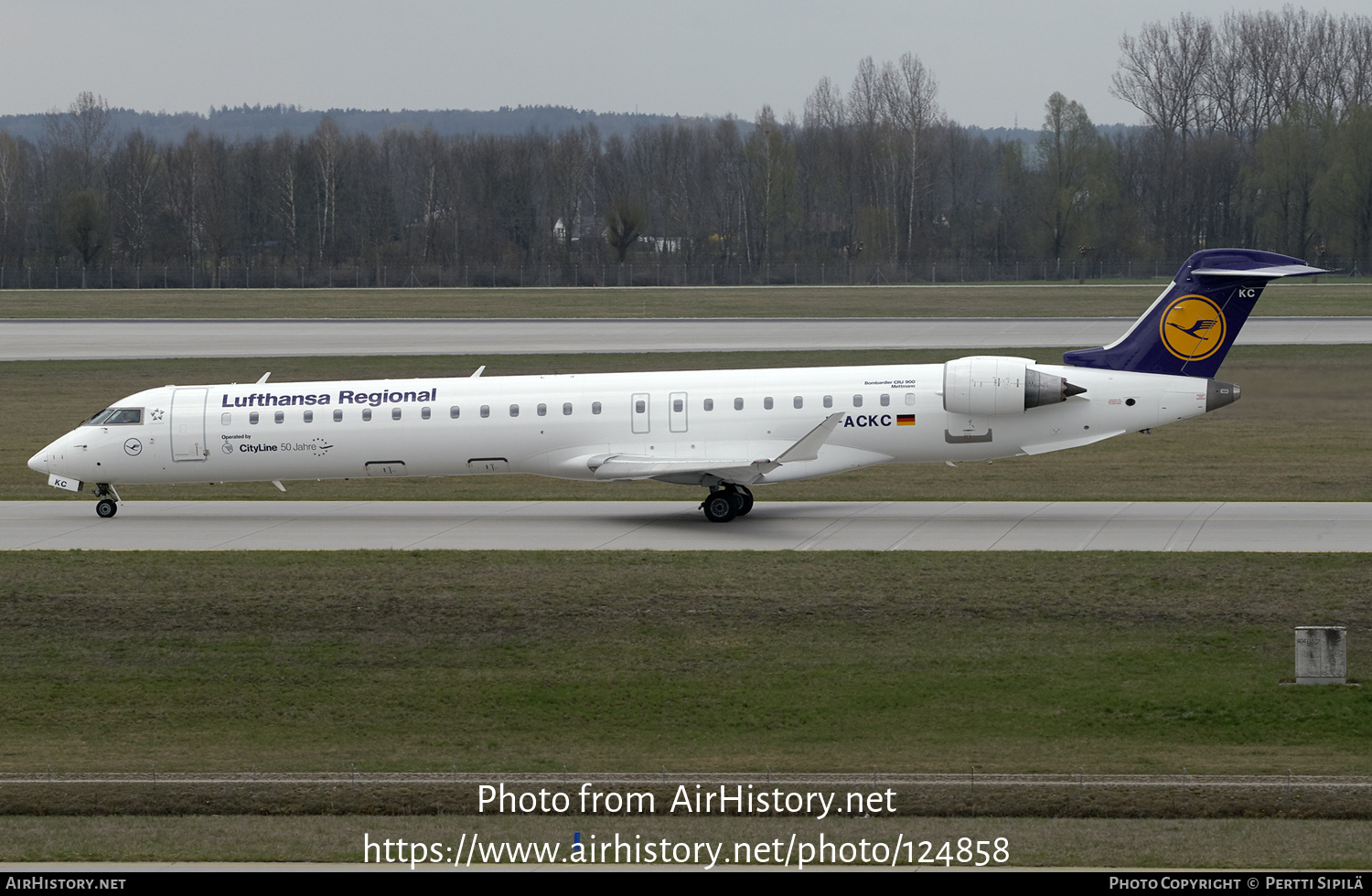 Aircraft Photo of D-ACKC | Bombardier CRJ-900LR (CL-600-2D24) | Lufthansa Regional | AirHistory.net #124858