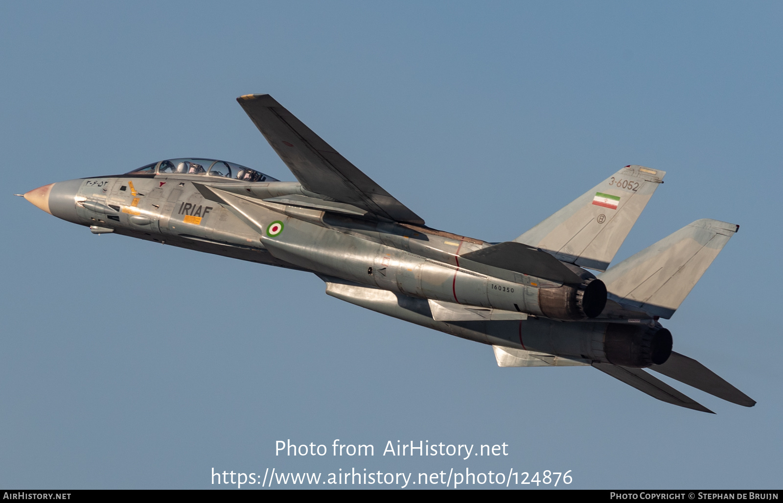 Aircraft Photo of 3-6052 | Grumman F-14A Tomcat | Iran - Air Force | AirHistory.net #124876