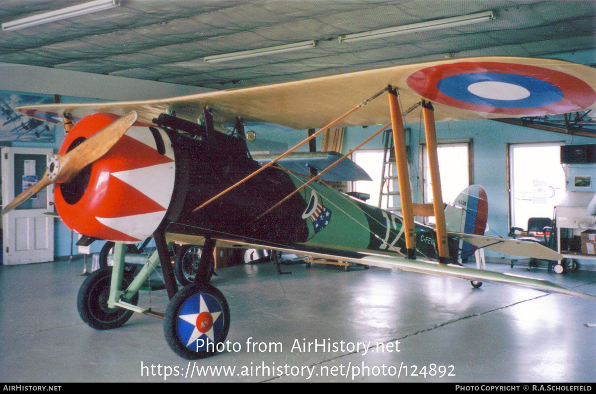 Aircraft Photo of C-FEWL / 6139 | Nieuport 28C-1 Replica | USA - Air Force | AirHistory.net #124892