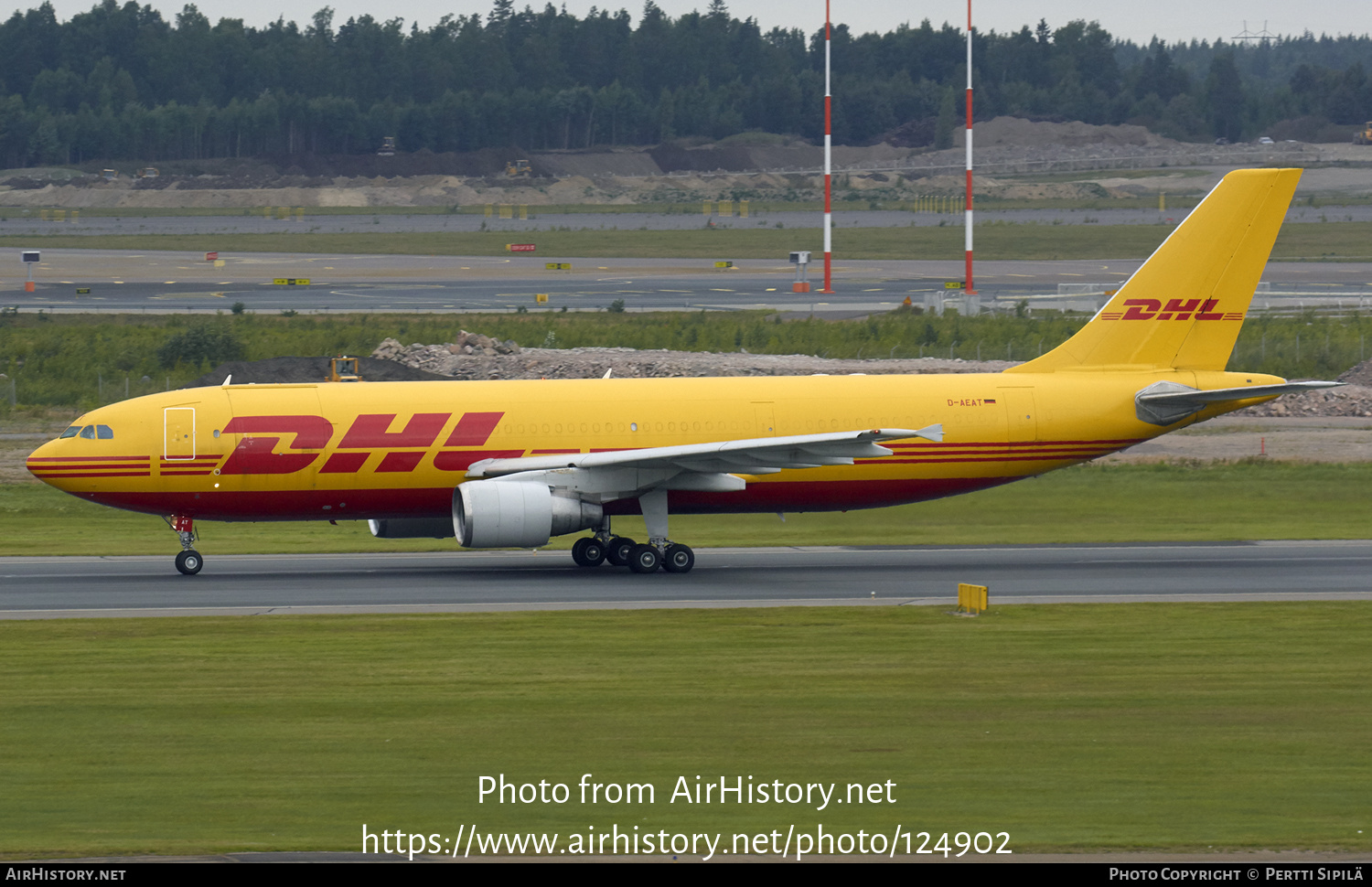 Aircraft Photo of D-AEAT | Airbus A300B4-622R(F) | DHL International | AirHistory.net #124902