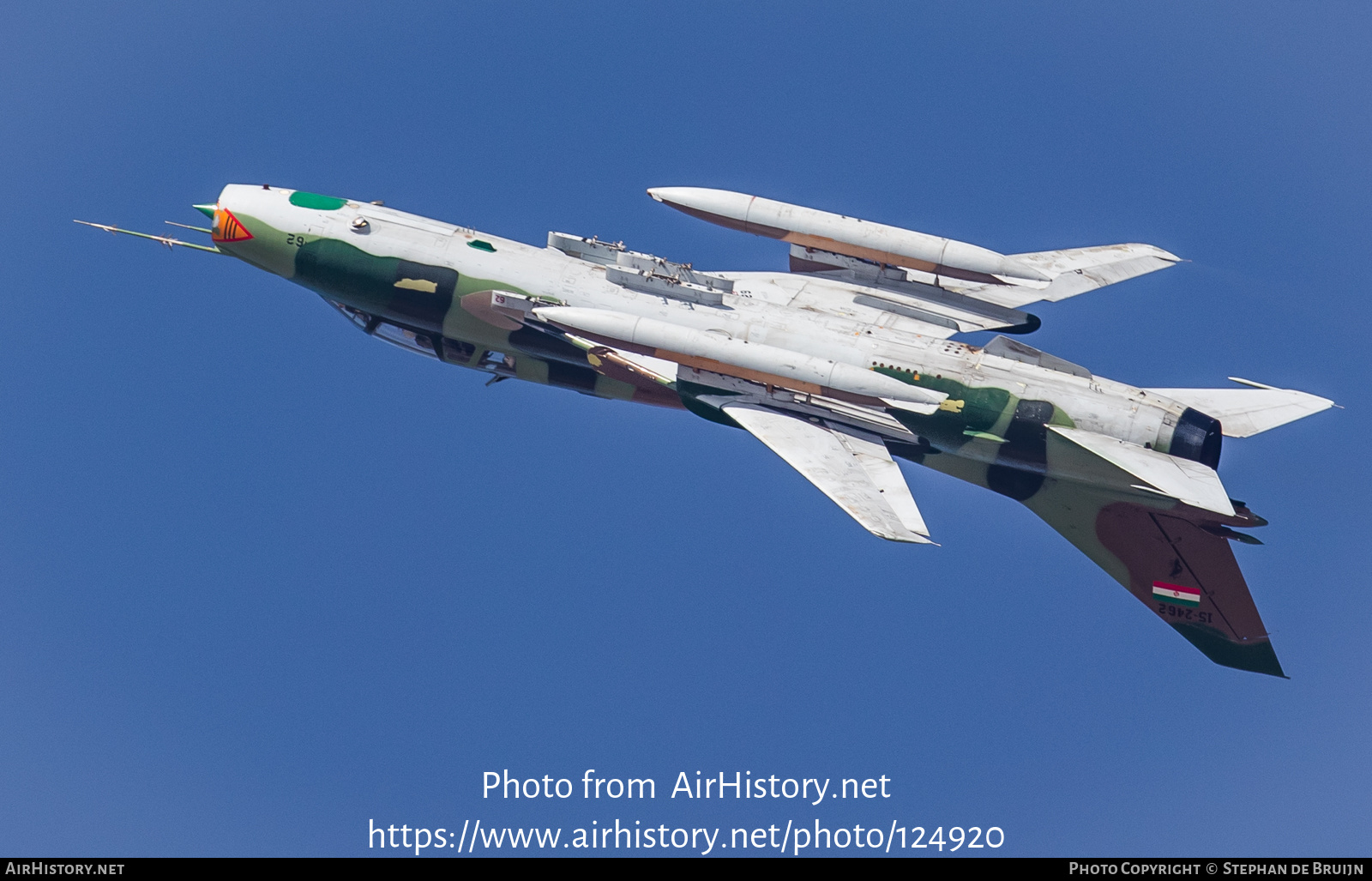 Aircraft Photo of 15-2462 | Sukhoi Su-22UM3K | Iran - Revolutionary ...