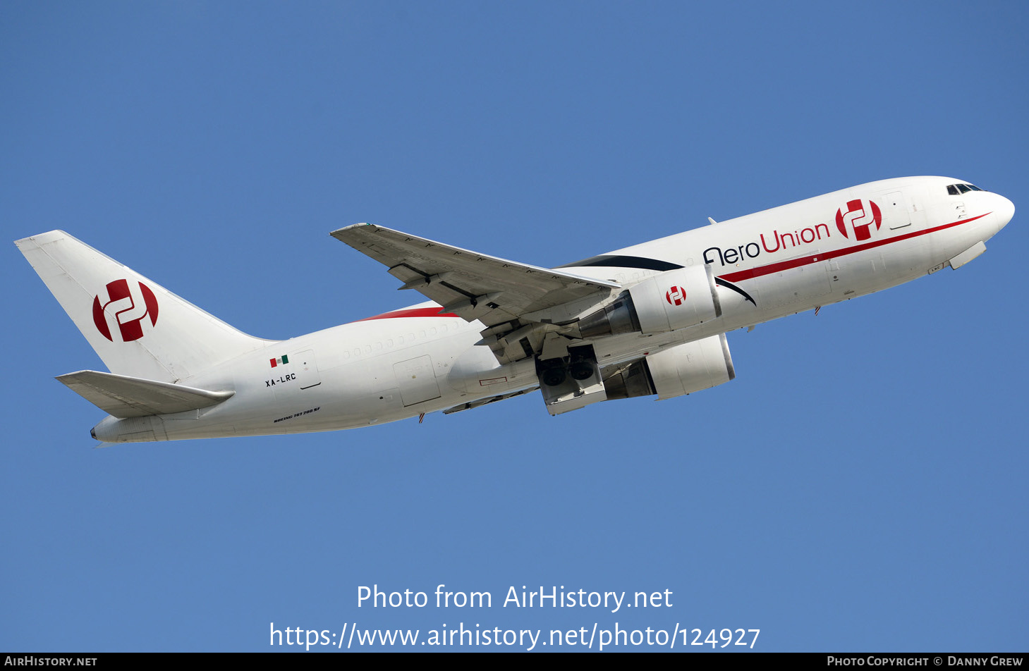 Aircraft Photo of XA-LRC | Boeing 767-241/ER(BDSF) | AeroUnion | AirHistory.net #124927