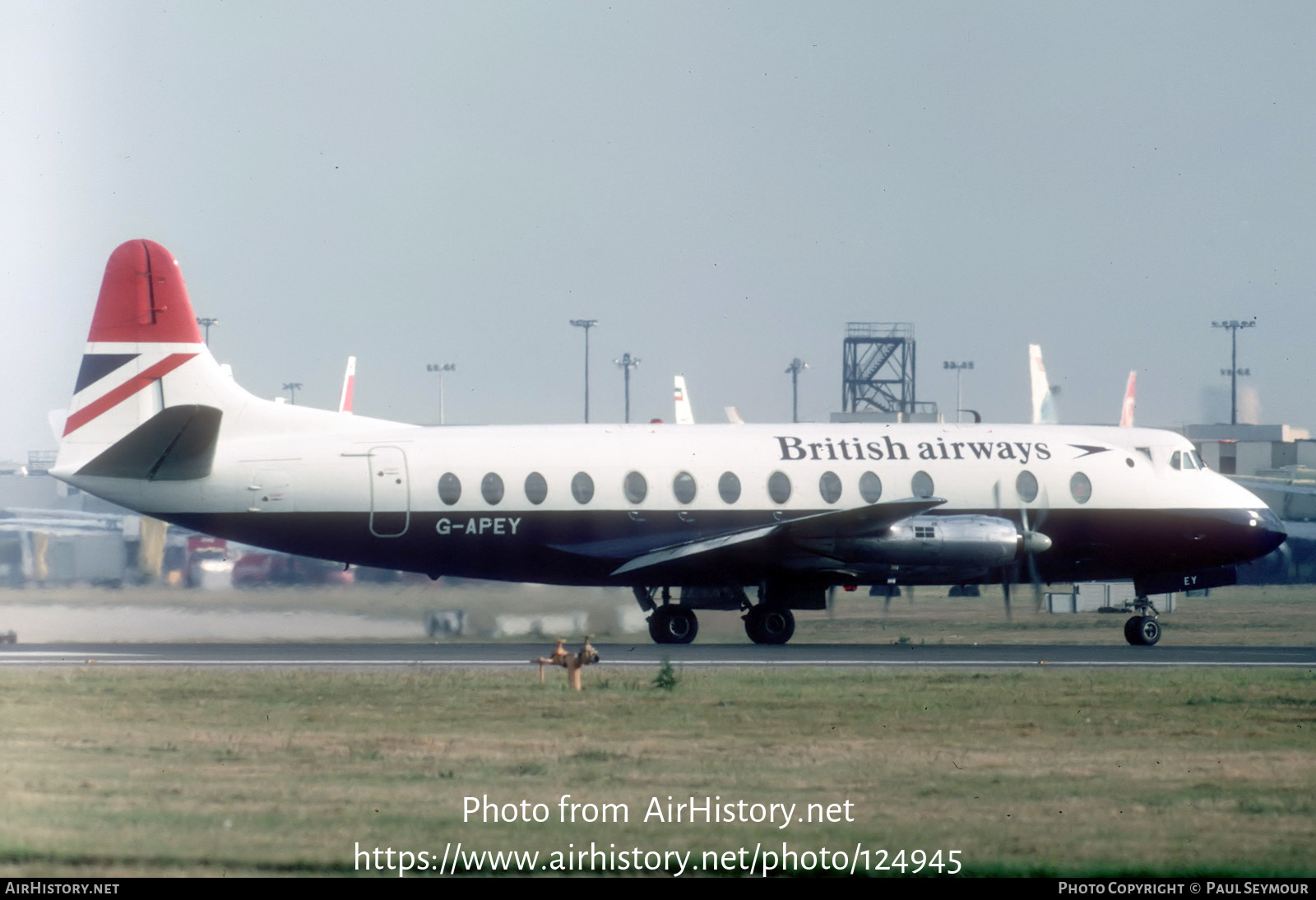 Aircraft Photo of G-APEY | Vickers 806 Viscount | British Airways | AirHistory.net #124945