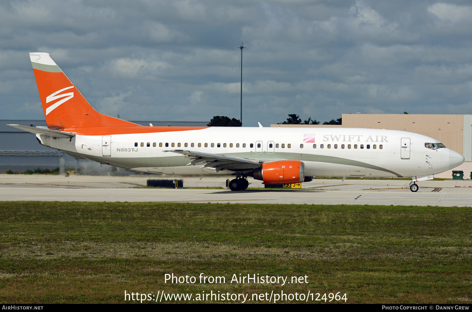 Aircraft Photo of N803TJ | Boeing 737-45D | Swift Air | AirHistory.net #124964