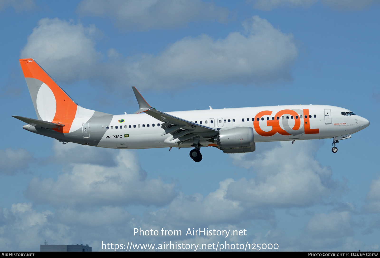 Aircraft Photo of PR-XMC | Boeing 737-8 Max 8 | GOL Linhas Aéreas | AirHistory.net #125000