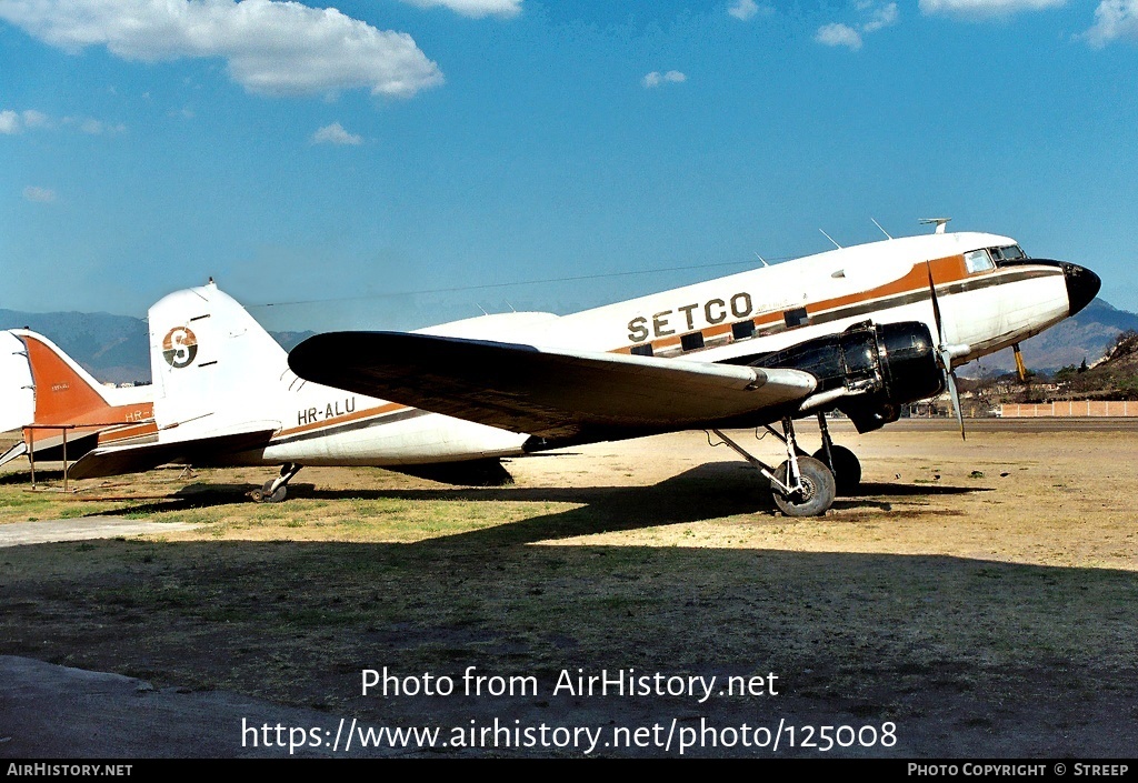 Aircraft Photo of HR-ALU | Douglas C-47 Skytrain | SETCO - Servicios Ejecutivos Turisticos Commander | AirHistory.net #125008