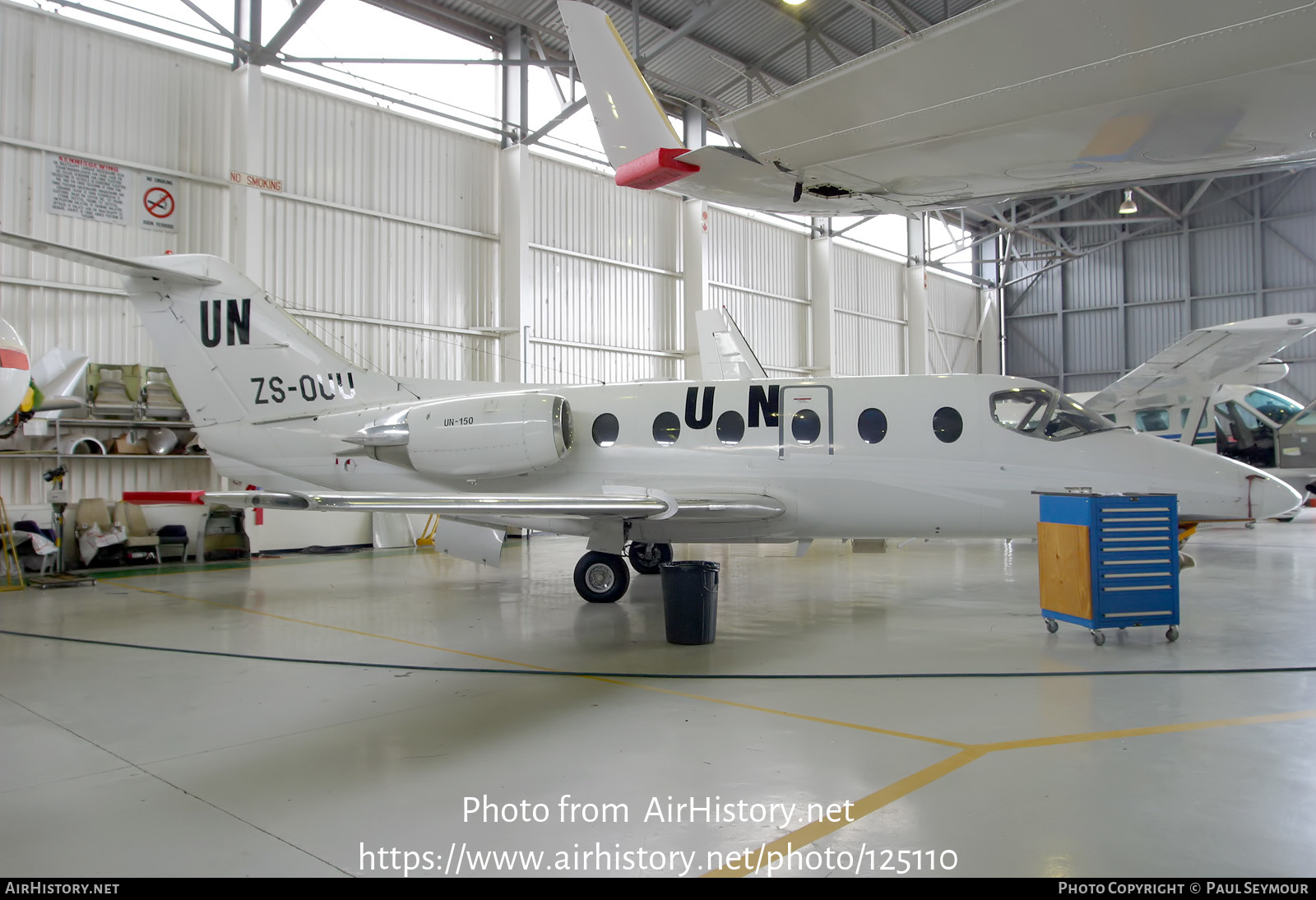 Aircraft Photo of ZS-OUU | Beech Beechjet 400 | United Nations | AirHistory.net #125110