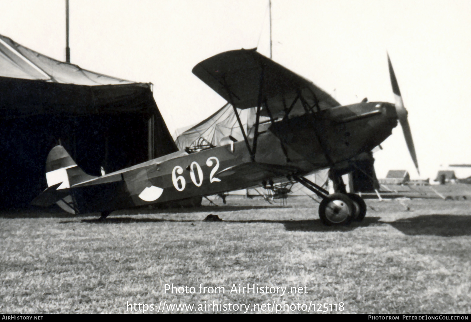 Aircraft Photo of 602 | Fokker C.VD | Netherlands - Air Force | AirHistory.net #125118