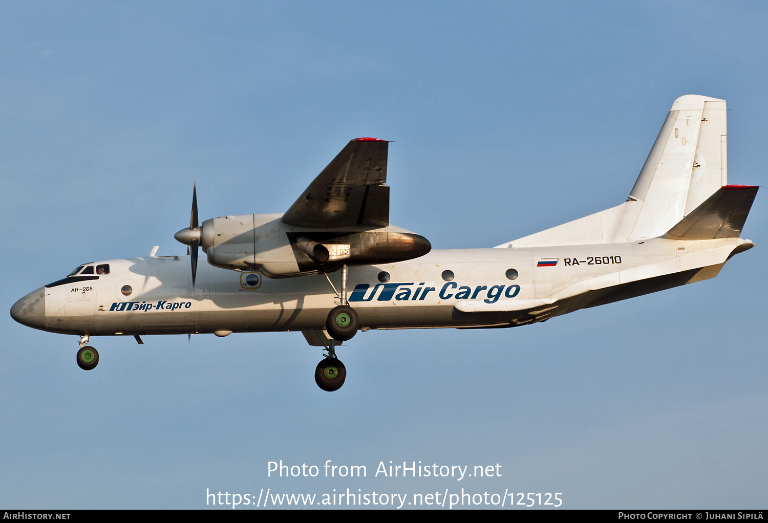 Aircraft Photo of RA-26010 | Antonov An-26B | UTair Cargo | AirHistory.net #125125