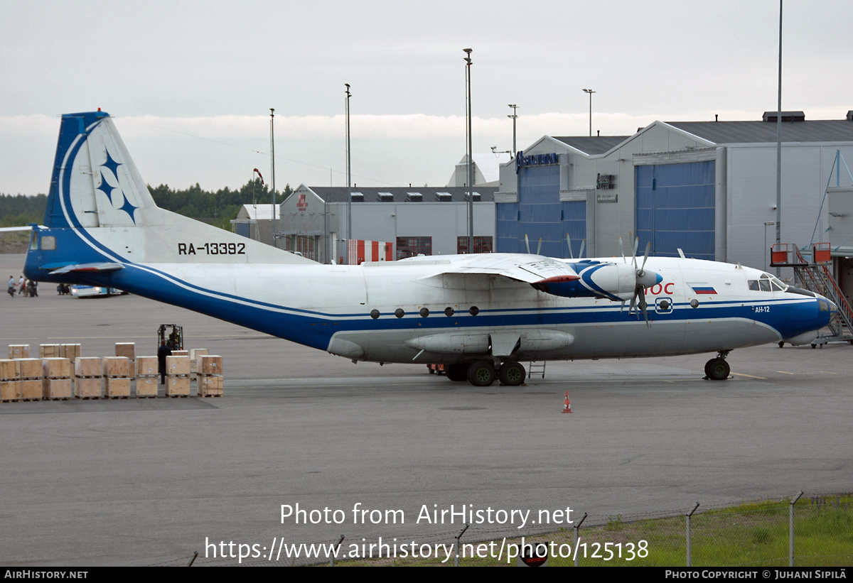 Aircraft Photo of RA-13392 | Antonov An-12BK | Kosmos Airlines | AirHistory.net #125138