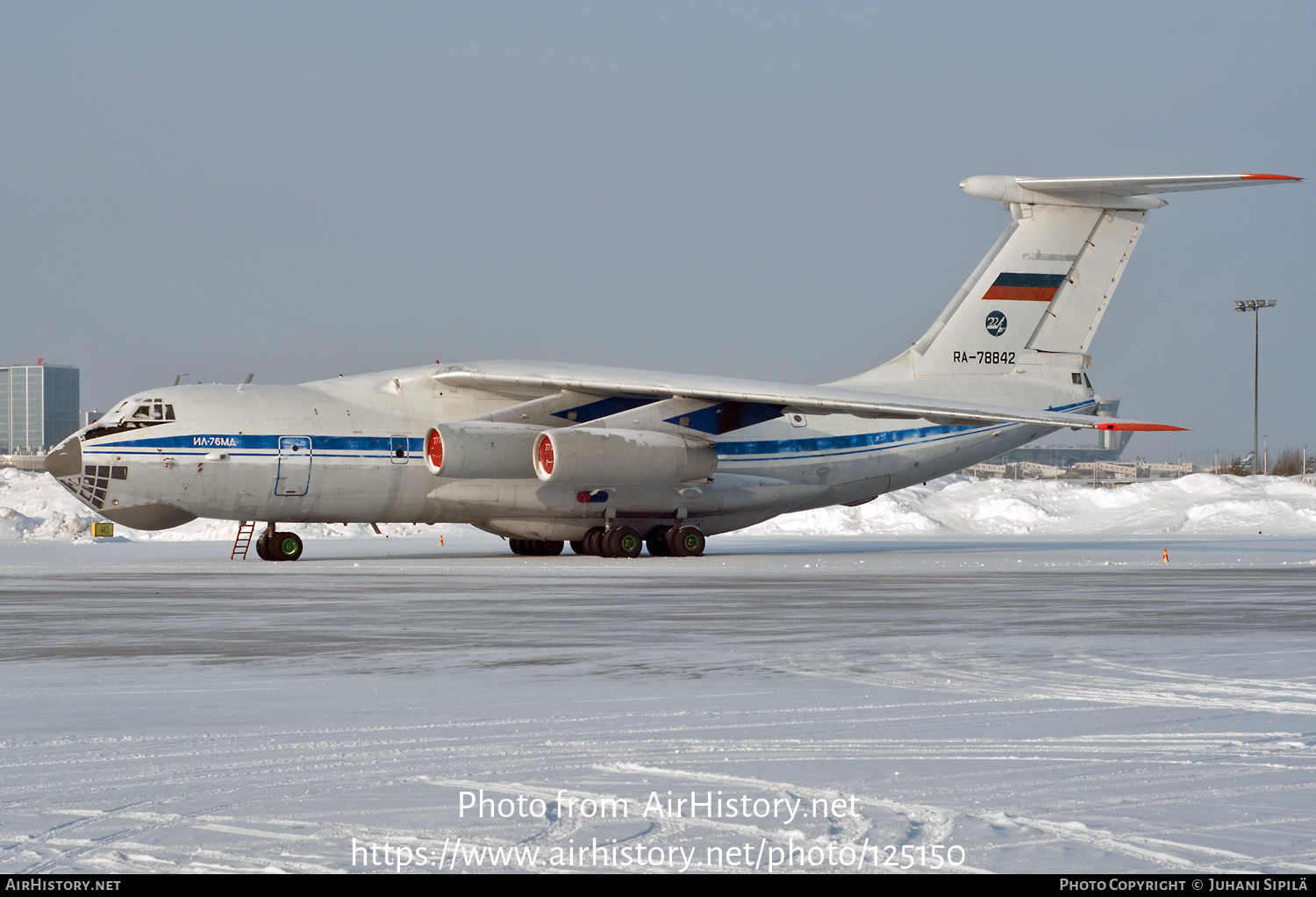 Aircraft Photo of RA-78842 | Ilyushin Il-76MD | Russia - Air Force | AirHistory.net #125150