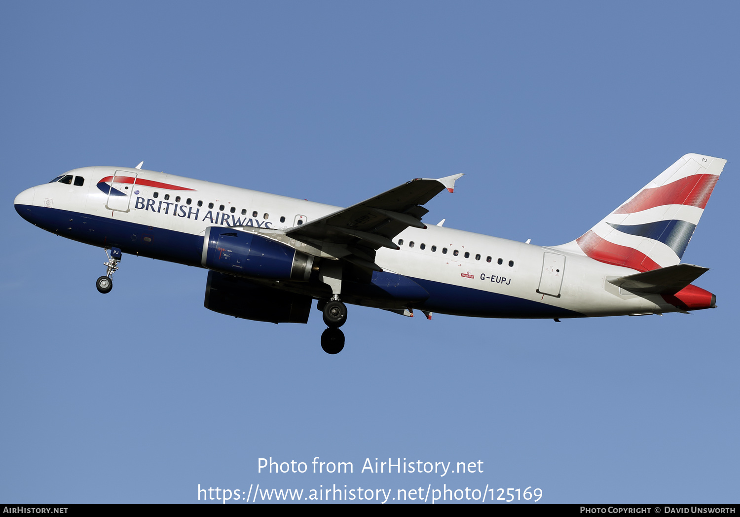 Aircraft Photo of G-EUPJ | Airbus A319-131 | British Airways | AirHistory.net #125169