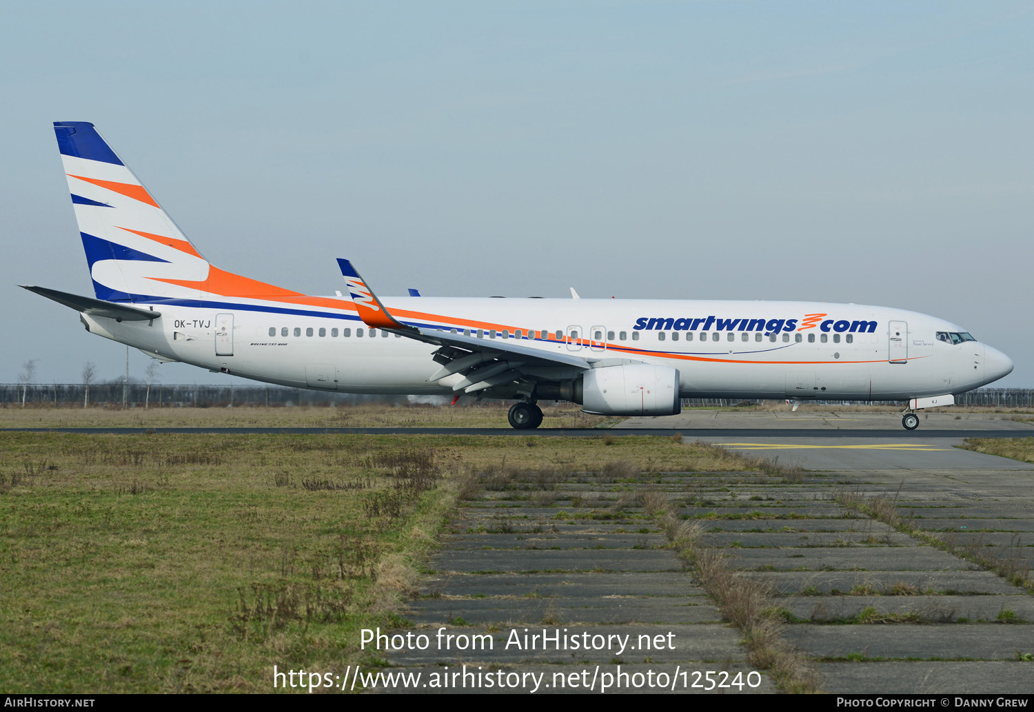 Aircraft Photo of OK-TVJ | Boeing 737-8Q8 | Smartwings | AirHistory.net #125240