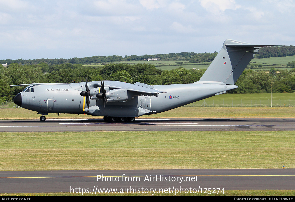 Aircraft Photo of ZM417 | Airbus A400M Atlas C1 | UK - Air Force | AirHistory.net #125274