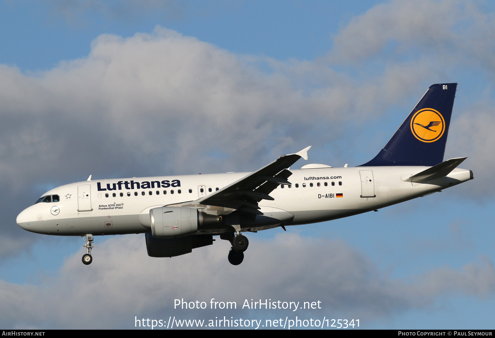 Aircraft Photo of D-AIBI | Airbus A319-112 | Lufthansa | AirHistory.net #125341