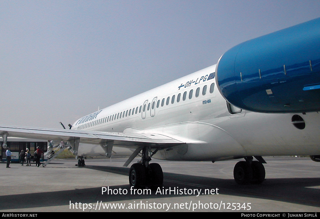 Aircraft Photo of OH-LPG | McDonnell Douglas MD-83 (DC-9-83) | Finnair | AirHistory.net #125345