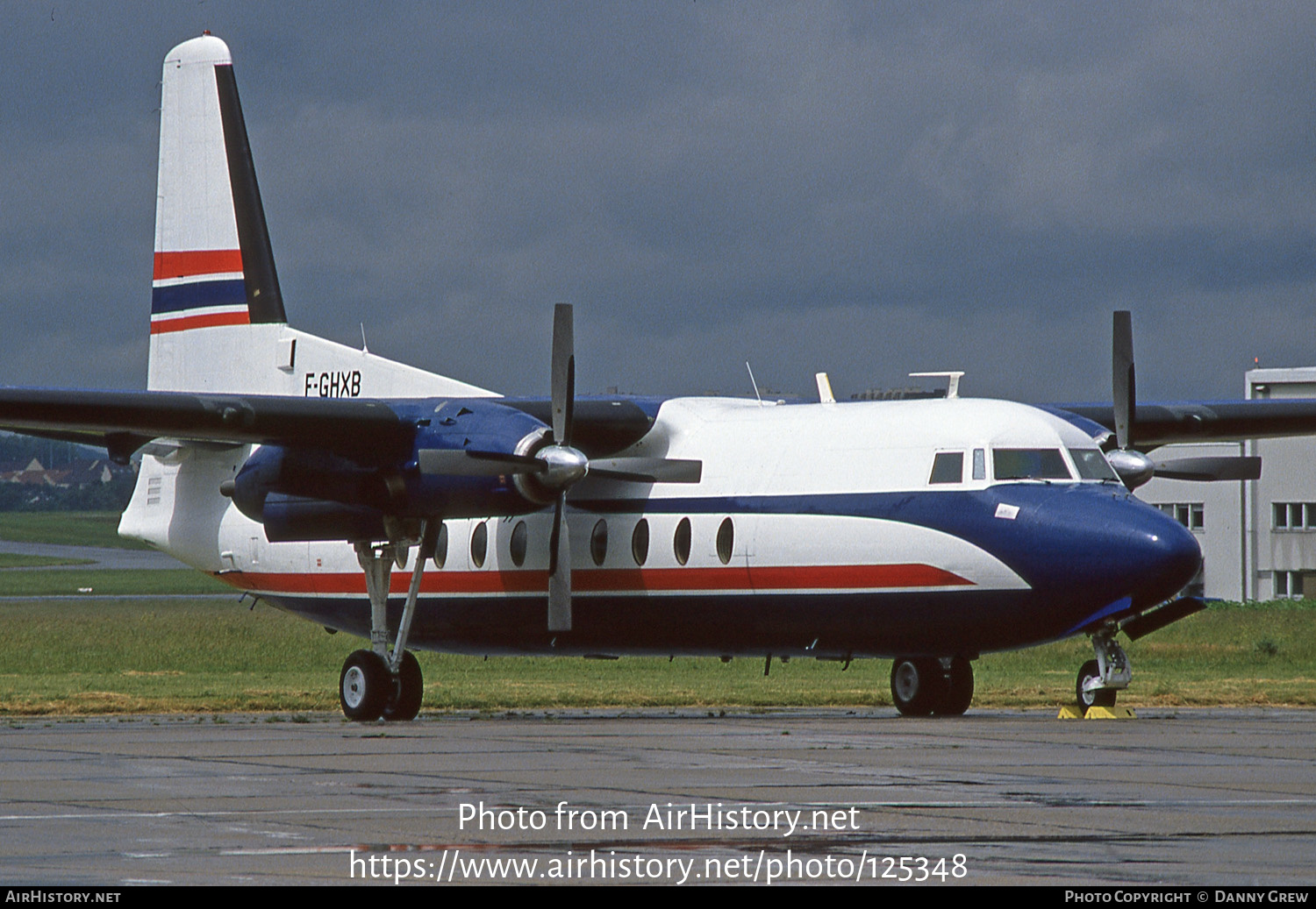 Aircraft Photo of F-GHXB | Fairchild F-27J | AirHistory.net #125348