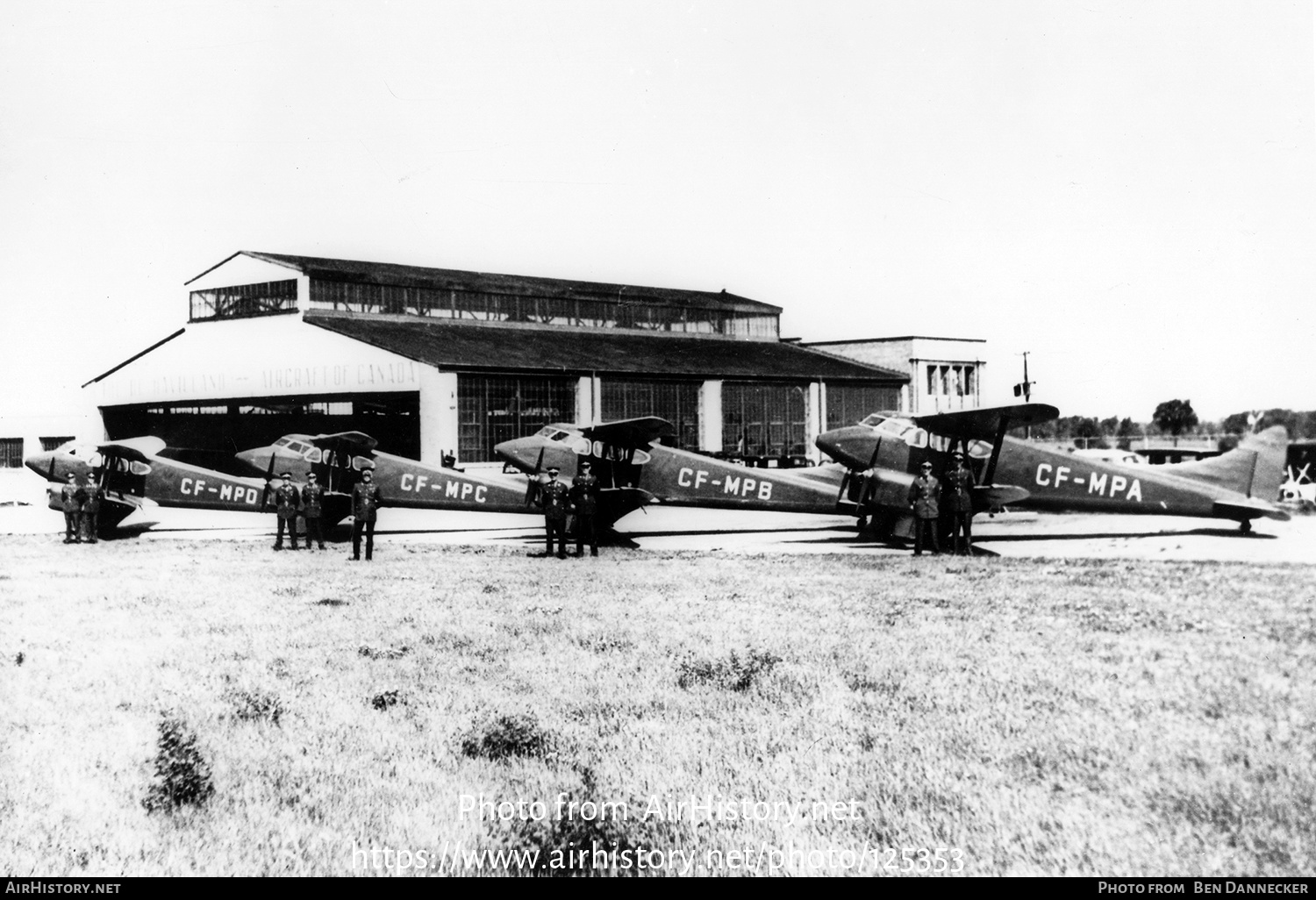 Aircraft Photo of CF-MPA | De Havilland D.H. 90 Dragonfly | Royal Canadian Mounted Police | AirHistory.net #125353