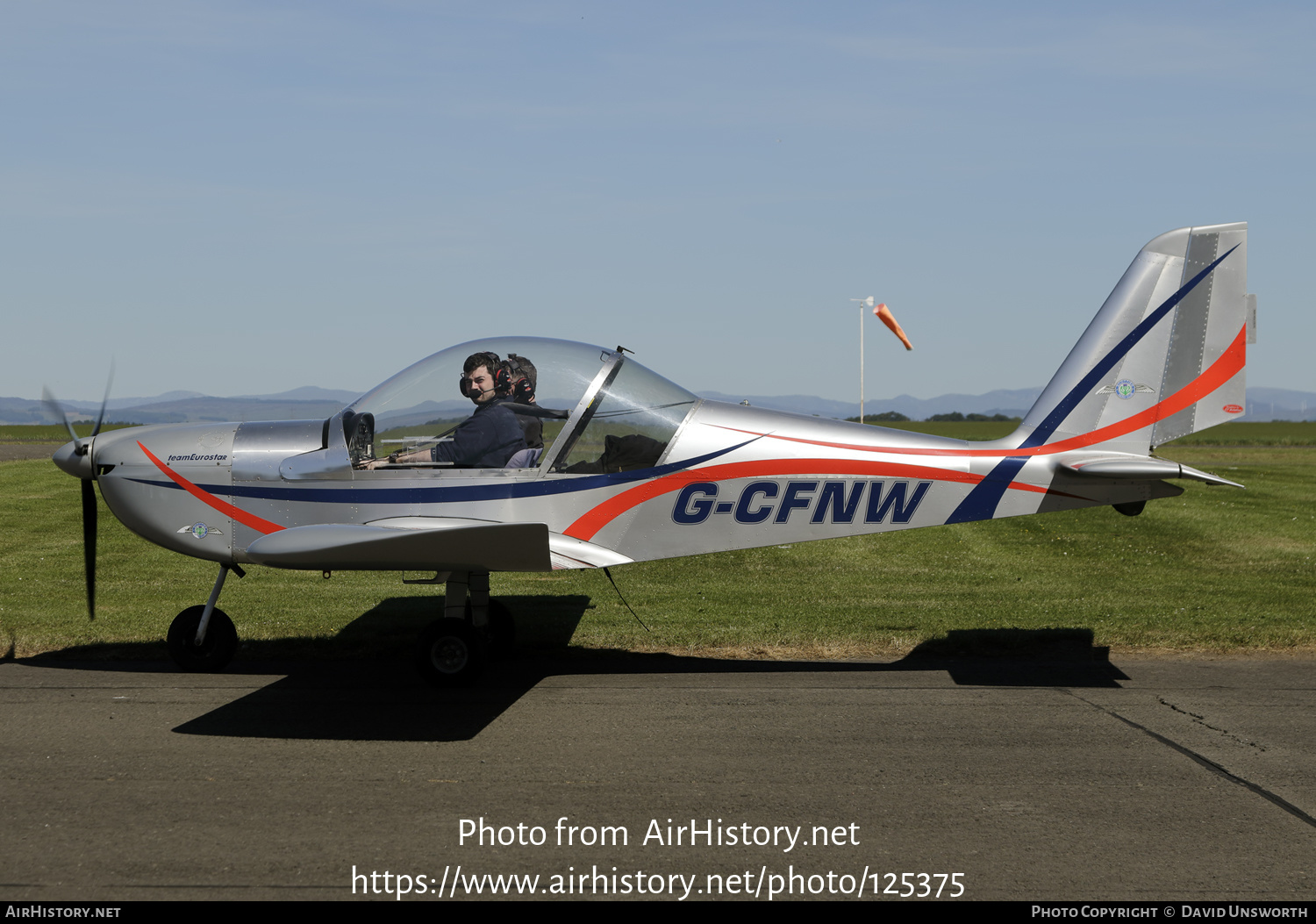 Aircraft Photo of G-CFNW | Cosmik EV-97 TeamEurostar UK | AirHistory.net #125375