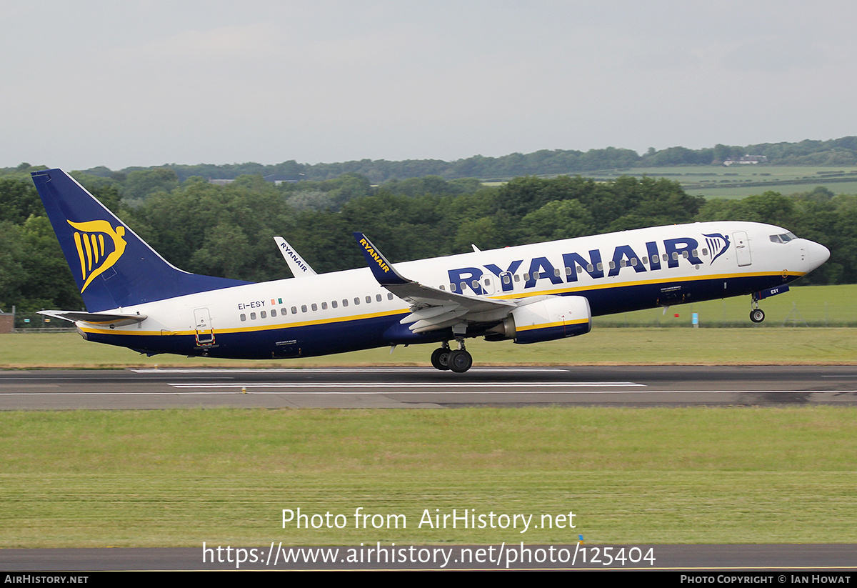 Aircraft Photo of EI-ESY | Boeing 737-8AS | Ryanair | AirHistory.net #125404