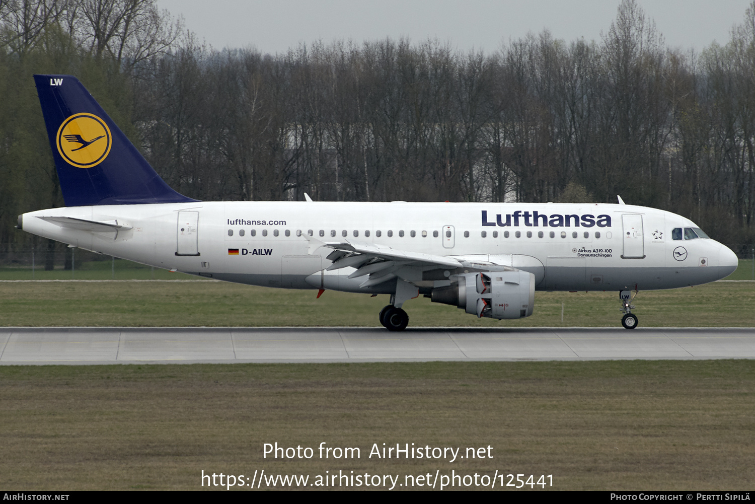 Aircraft Photo of D-AILW | Airbus A319-114 | Lufthansa | AirHistory.net #125441