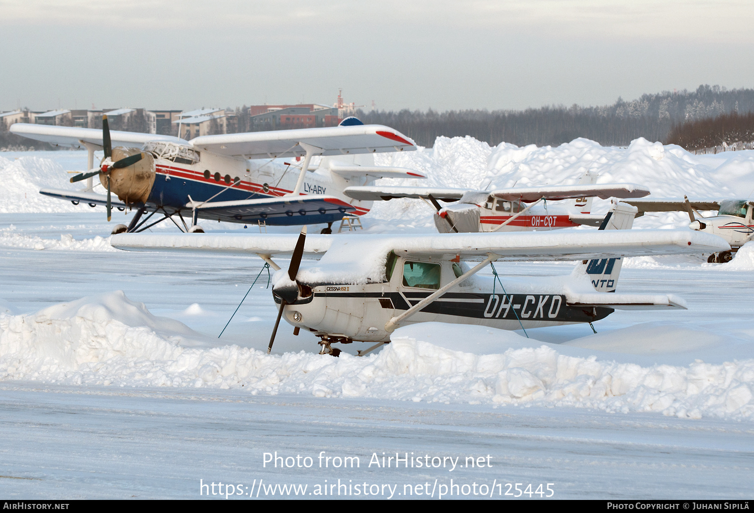 Aircraft Photo of OH-CKO | Cessna 152 | BF-Lento | AirHistory.net #125445