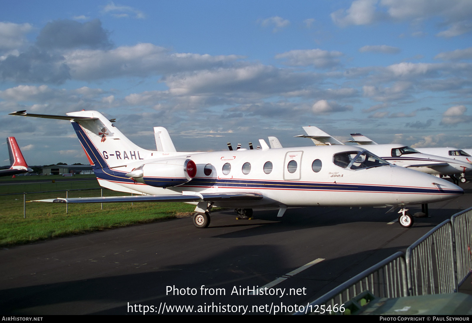 Aircraft Photo of G-RAHL | Beech Beechjet 400A | AirHistory.net #125466