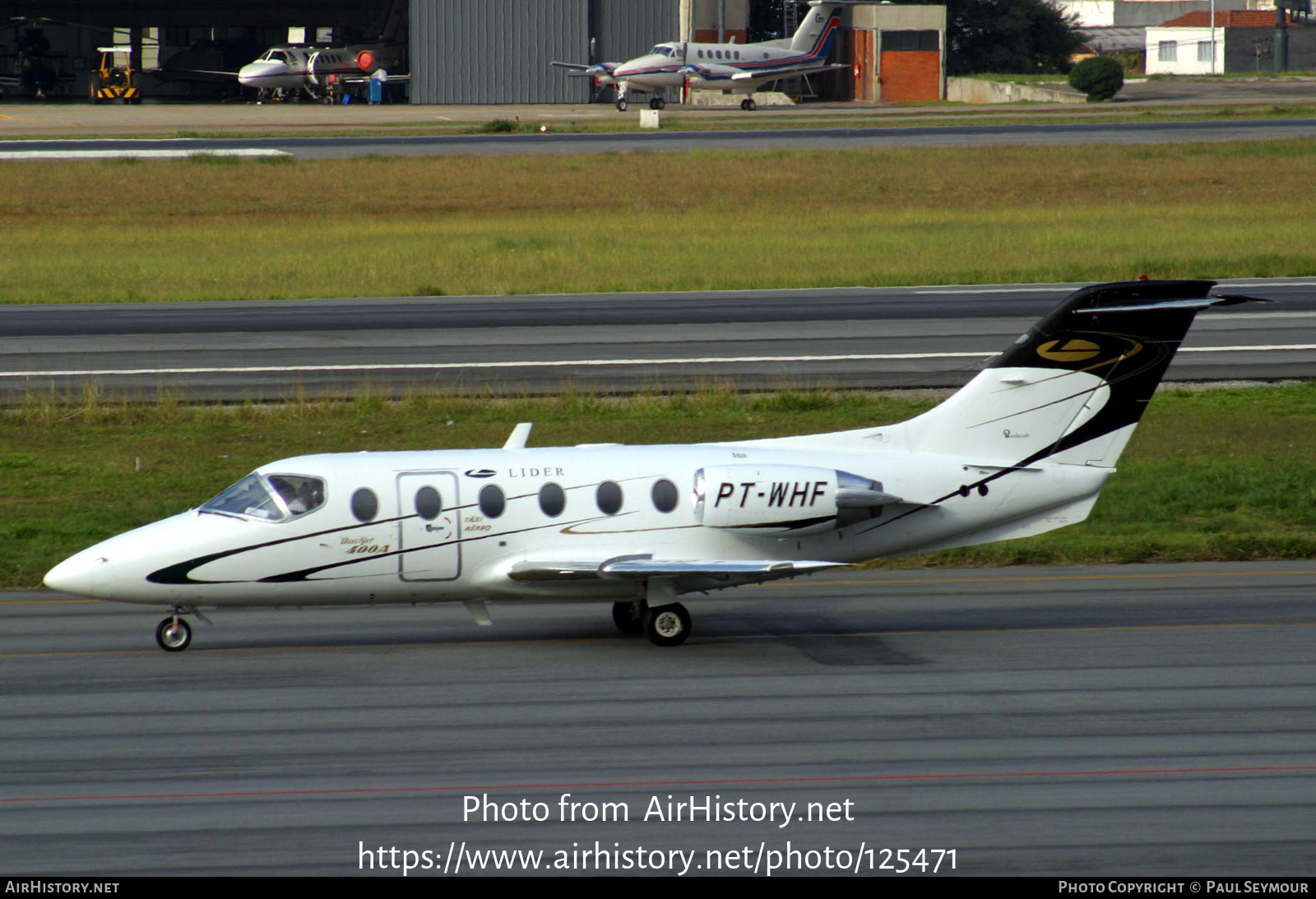 Aircraft Photo of PT-WHF | Beech Beechjet 400A | Líder Taxi Aéreo | AirHistory.net #125471