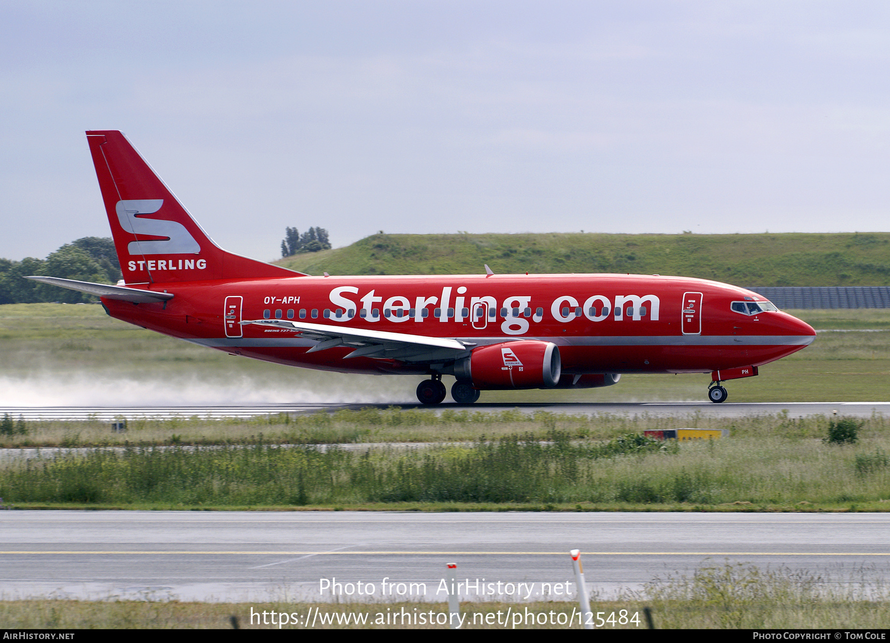 Aircraft Photo of OY-APH | Boeing 737-5L9 | Sterling Airlines | AirHistory.net #125484